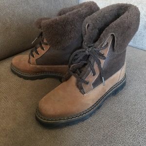La Canadienne Shearling Boots Size 6.5